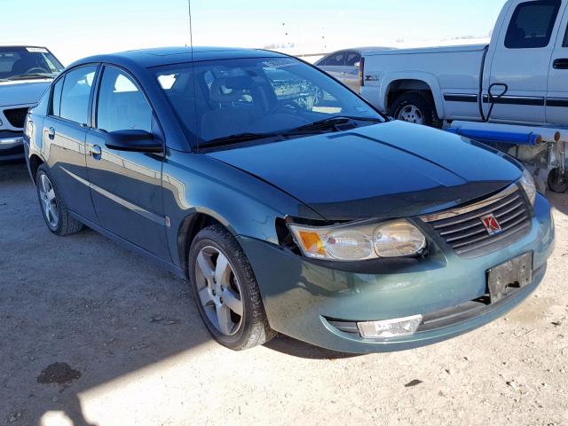 1G8AL58B66Z166049 - 2006 SATURN ION LEVEL GREEN photo 1