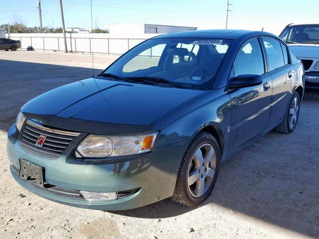 1G8AL58B66Z166049 - 2006 SATURN ION LEVEL GREEN photo 2