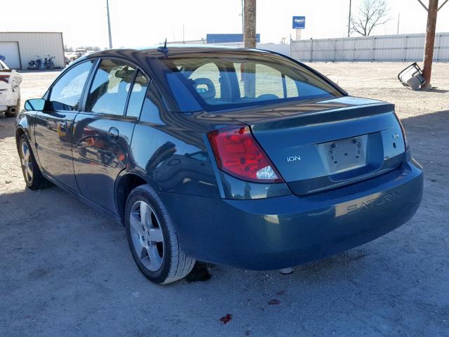 1G8AL58B66Z166049 - 2006 SATURN ION LEVEL GREEN photo 3