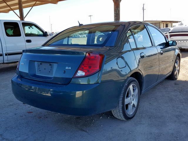 1G8AL58B66Z166049 - 2006 SATURN ION LEVEL GREEN photo 4