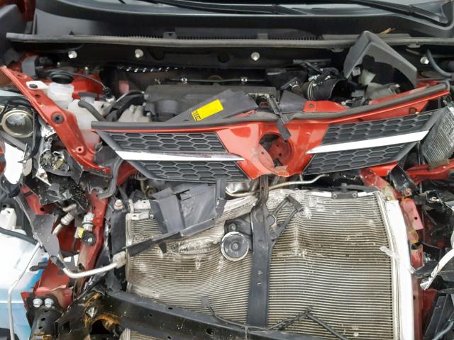 2T3RFREV7FW257336 - 2015 TOYOTA RAV4 XLE RED photo 7