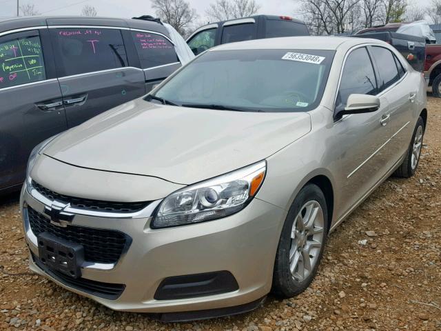 1G11C5SLXFF196477 - 2015 CHEVROLET MALIBU 1LT 棕色 照片 2