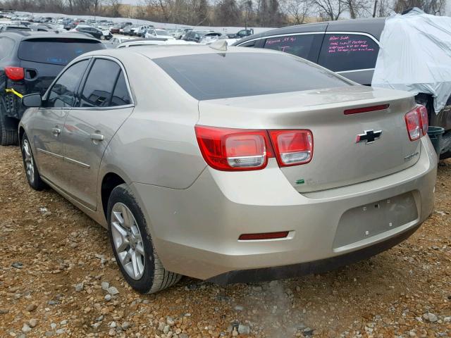 1G11C5SLXFF196477 - 2015 CHEVROLET MALIBU 1LT 棕色 照片 3