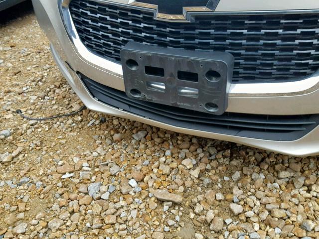 1G11C5SLXFF196477 - 2015 CHEVROLET MALIBU 1LT 棕色 照片 9