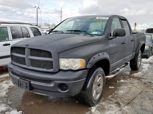 1D7HU18Z53S162155 - 2003 DODGE RAM 1500 S BLACK photo 2