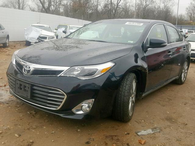 4T1BK1EB4FU136972 - 2015 TOYOTA AVALON XLE BLACK photo 2