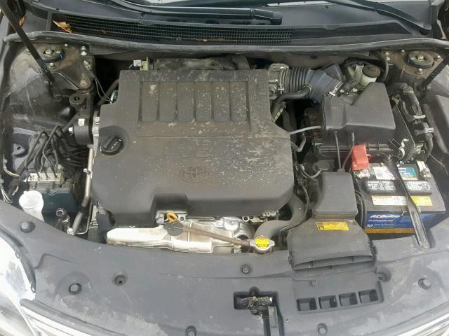 4T1BK1EB4FU136972 - 2015 TOYOTA AVALON XLE BLACK photo 7