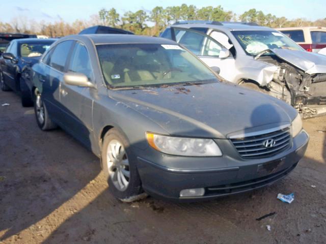 KMHFC46F76A086975 - 2006 HYUNDAI AZERA SE GREEN photo 1