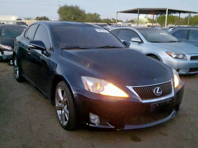 JTHBK262495093773 - 2009 LEXUS IS 250 BLUE photo 1