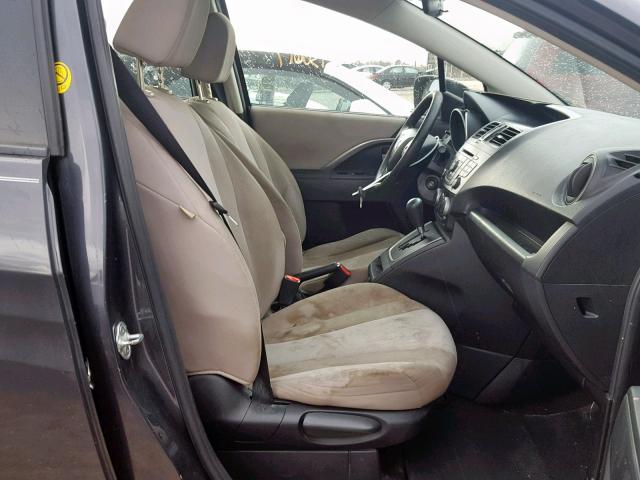 JM1CW2BL3D0150656 - 2013 MAZDA 5 GRAY photo 5