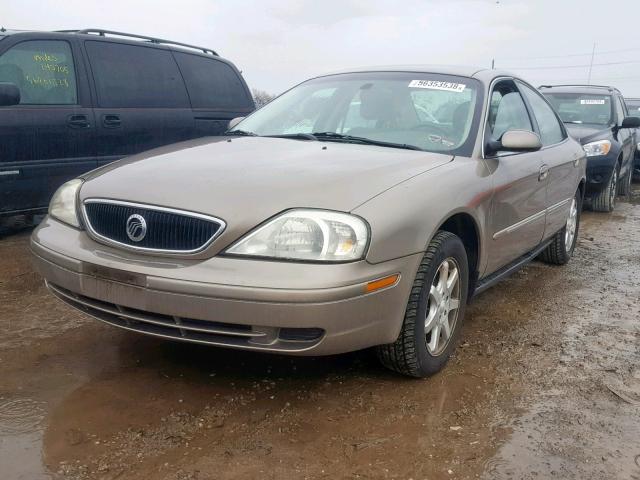 1MEFM50U12A650885 - 2002 MERCURY SABLE GS TAN photo 2