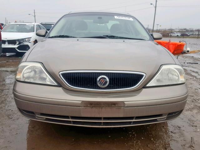 1MEFM50U12A650885 - 2002 MERCURY SABLE GS TAN photo 9