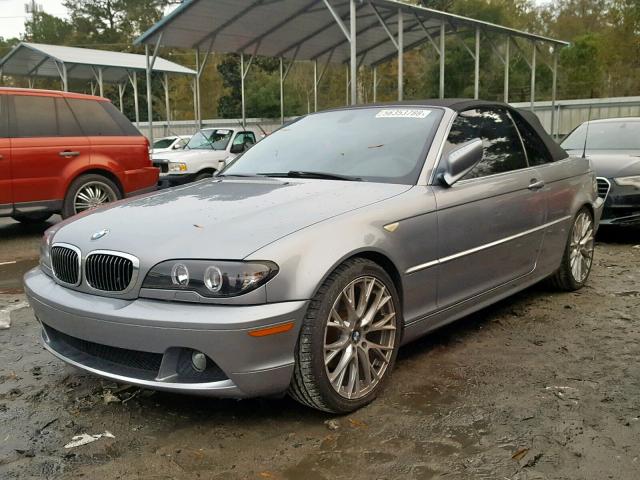 WBABW33466PX86164 - 2006 BMW 325 CI SILVER photo 2