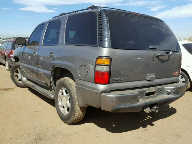 1GKEK63U35J239274 - 2005 GMC YUKON DENA GRAY photo 3