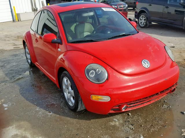 3VWCB21C32M454137 - 2002 VOLKSWAGEN NEW BEETLE წითელი ფოტო 1