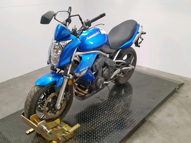 JKAEREC159DA46648 - 2009 KAWASAKI ER650 C BLUE photo 19