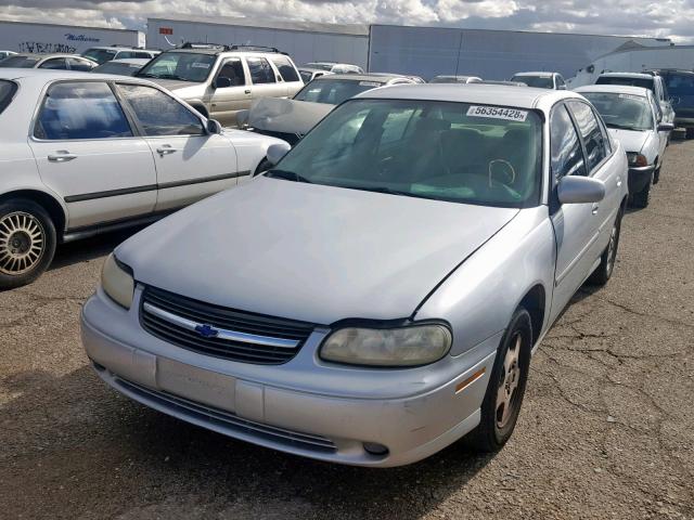 1G1NE52J13M584005 - 2003 CHEVROLET MALIBU LS ვერცხლისფერი ფოტო 2