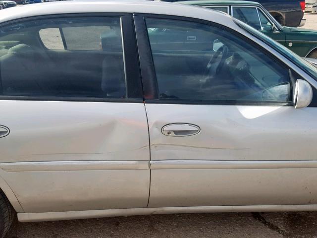 1G1NE52J13M584005 - 2003 CHEVROLET MALIBU LS ვერცხლისფერი ფოტო 9