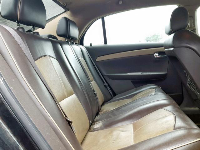 1G1ZK57778F170262 - 2008 CHEVROLET MALIBU LTZ შავი ფოტო 6