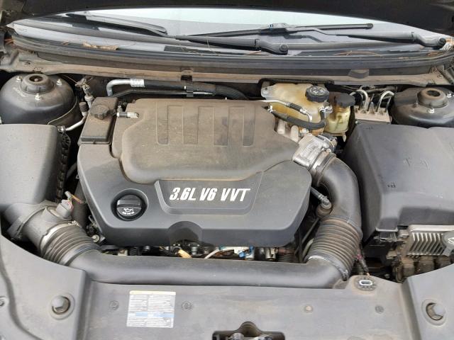 1G1ZK57778F170262 - 2008 CHEVROLET MALIBU LTZ შავი ფოტო 7