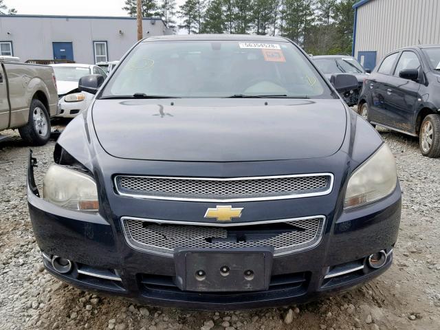 1G1ZK57778F170262 - 2008 CHEVROLET MALIBU LTZ შავი ფოტო 9