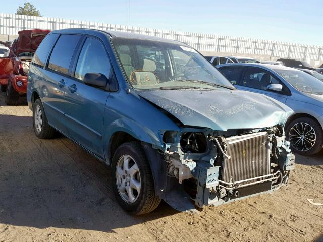 JM3LW28G7Y0110457 - 2000 MAZDA MPV WAGON GREEN photo 1