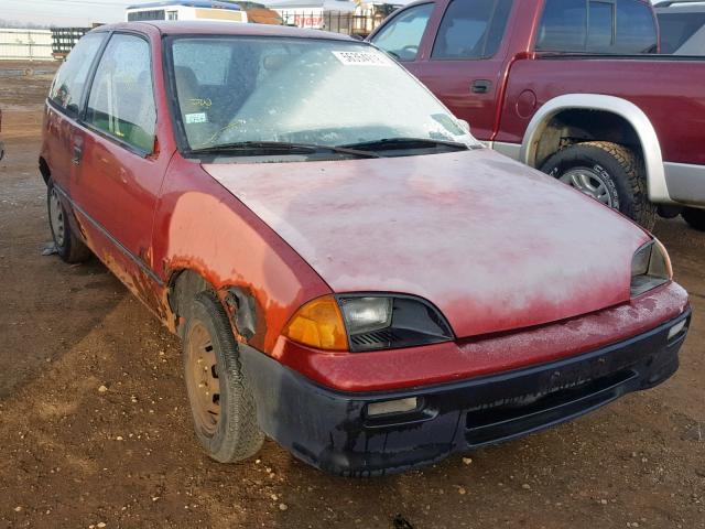 2C1MR2466R6714377 - 1994 GEO METRO RED photo 1