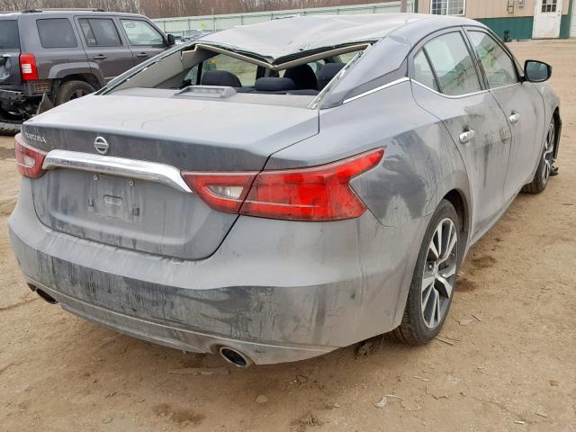 1N4AA6AP0HC371336 - 2017 NISSAN MAXIMA 3.5 GRAY photo 4