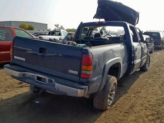 1GTGK13U76F161223 - 2006 GMC SIERRA K15 BLUE photo 4