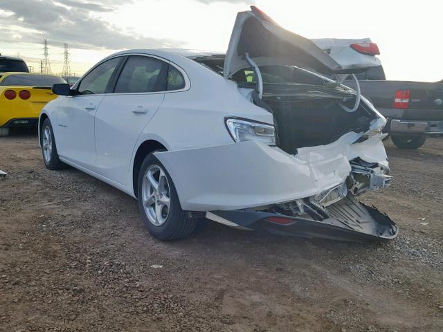 1G1ZB5ST7GF180177 - 2016 CHEVROLET MALIBU LS Ağ foto 3