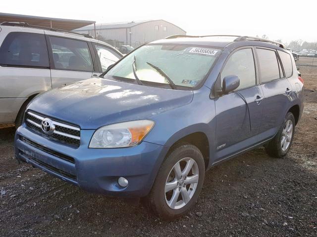 JTMBD31V875091265 - 2007 TOYOTA RAV4 LIMIT BLUE photo 2