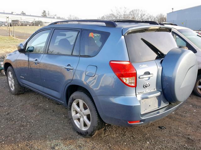 JTMBD31V875091265 - 2007 TOYOTA RAV4 LIMIT BLUE photo 3