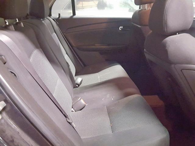 1G1ZH57B594180045 - 2009 CHEVROLET MALIBU 1LT BLACK photo 6