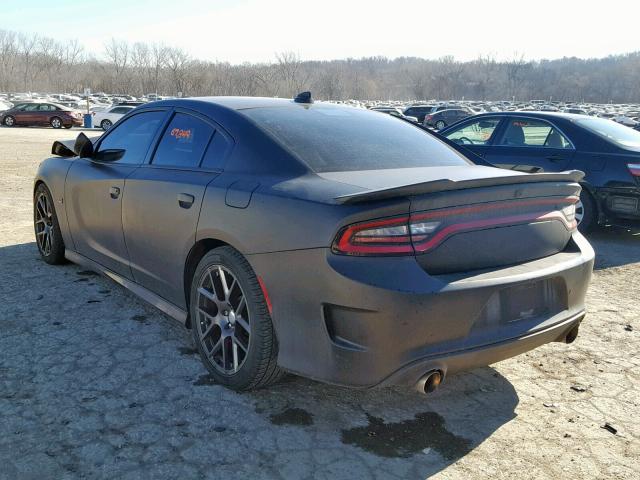 2C3CDXGJ3GH138943 - 2016 DODGE CHARGER R/ GRAY photo 3