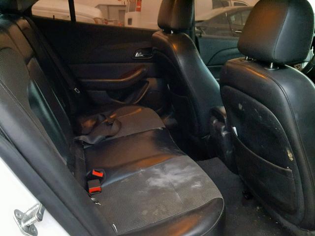 1G11C5SA4DF250237 - 2013 CHEVROLET MALIBU 1LT WHITE photo 6