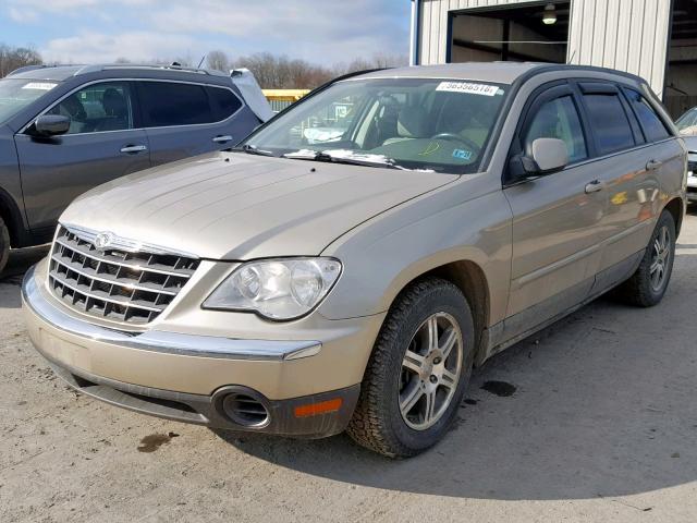 2A8GF68X47R334185 - 2007 CHRYSLER PACIFICA T GOLD photo 2