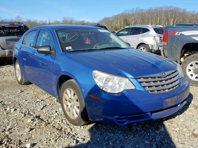 1C3LC46R78N138302 - 2008 CHRYSLER SEBRING LX BLUE photo 1