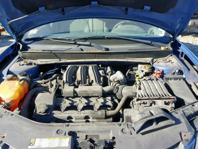 1C3LC46R78N138302 - 2008 CHRYSLER SEBRING LX BLUE photo 7