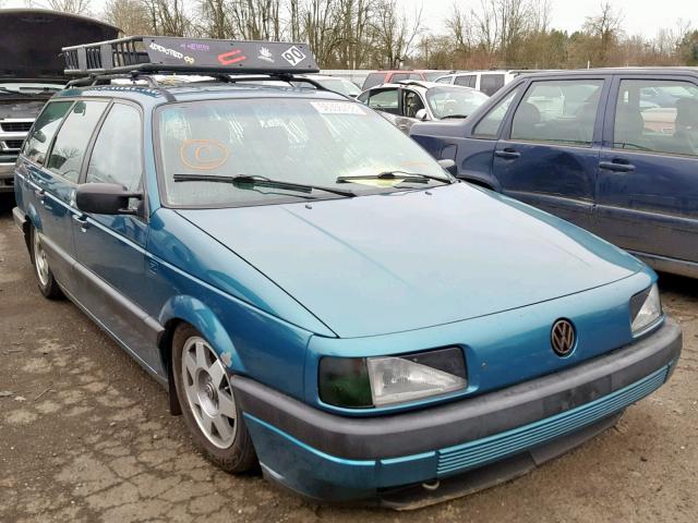 WVWGB4318NE234546 - 1992 VOLKSWAGEN PASSAT GL GREEN photo 1