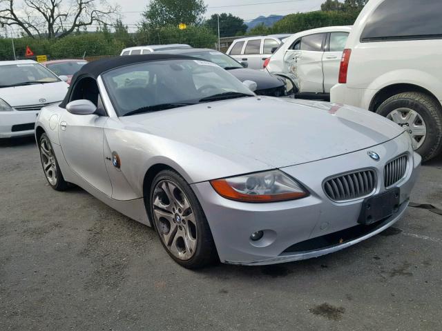 4USBT53423LT21000 - 2003 BMW Z4 3.0 SILVER photo 1