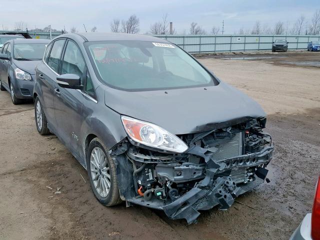 1FADP5CU5EL515774 - 2014 FORD C-MAX PREM GRAY photo 1