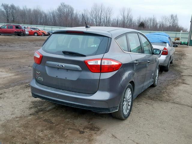 1FADP5CU5EL515774 - 2014 FORD C-MAX PREM GRAY photo 4