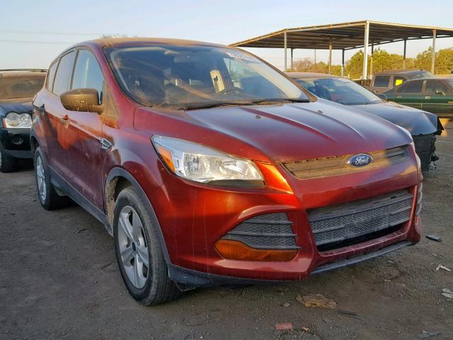 1FMCU0F71GUB24217 - 2016 FORD ESCAPE S BURGUNDY photo 1