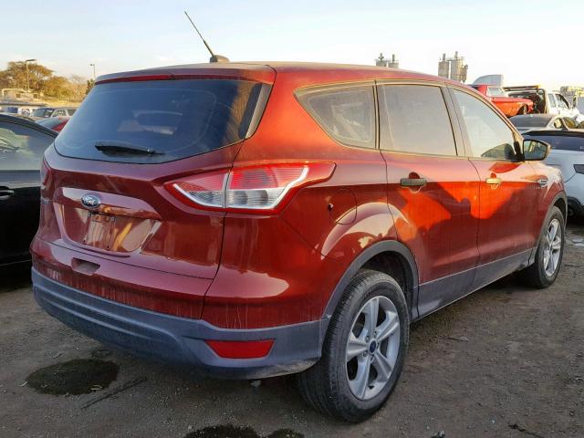 1FMCU0F71GUB24217 - 2016 FORD ESCAPE S BURGUNDY photo 4