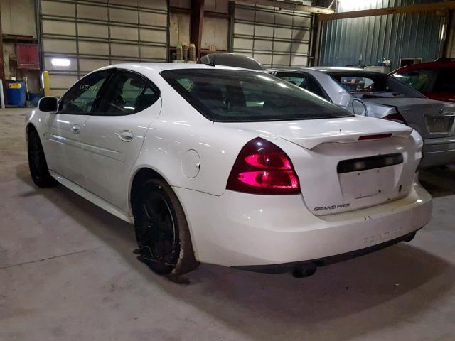 2G2WR554971165542 - 2007 PONTIAC GRAND PRIX თეთრი ფოტო 3
