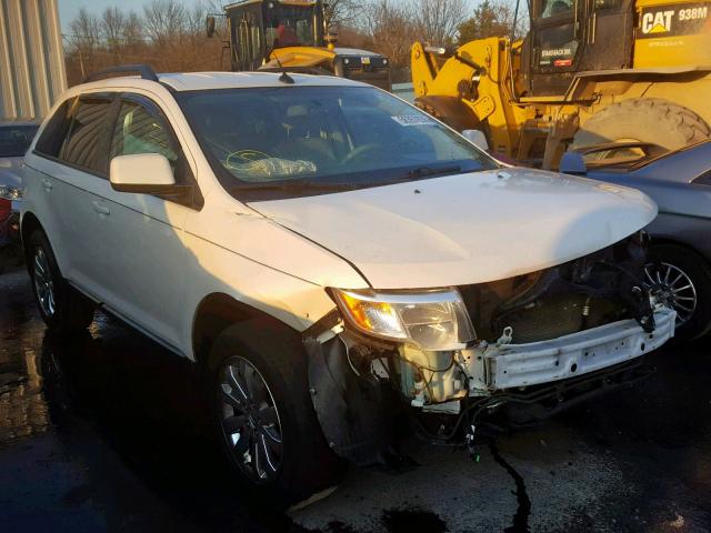 2FMDK3JC2ABB39788 - 2010 FORD EDGE SEL WHITE photo 1