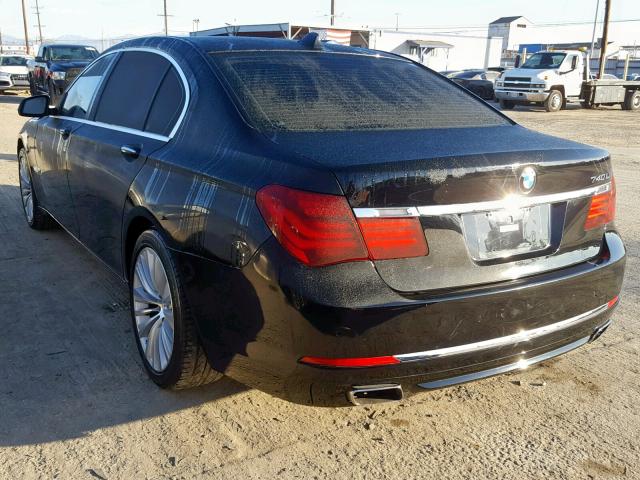 WBAYE4C51FD946819 - 2015 BMW 740 LI BLACK photo 3