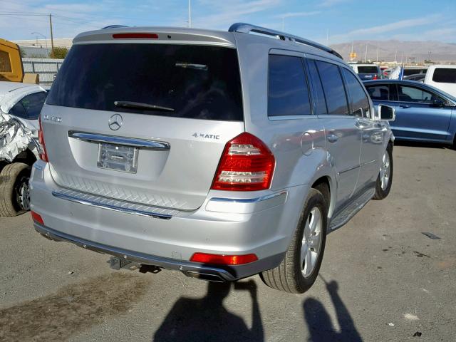 4JGBF7BE8CA767713 - 2012 MERCEDES-BENZ GL 450 4MA GRAY photo 4