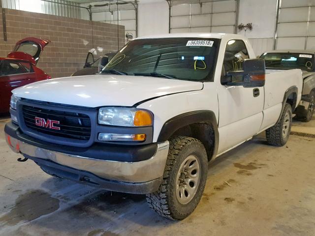 1GTEK14V4YE388554 - 2000 GMC NEW SIERRA WHITE photo 2