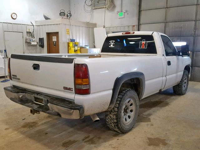 1GTEK14V4YE388554 - 2000 GMC NEW SIERRA WHITE photo 4